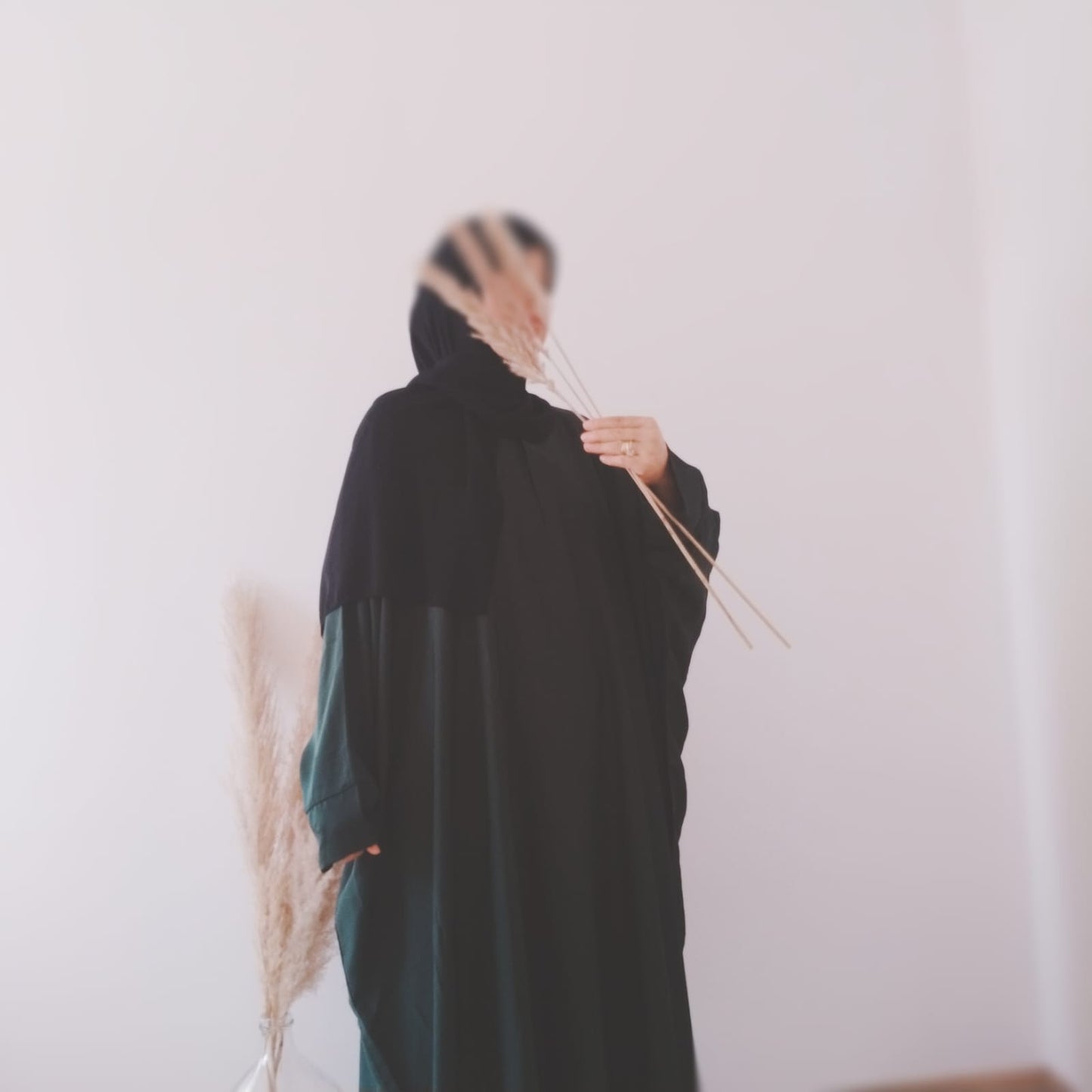 Abaya Verte Longue
