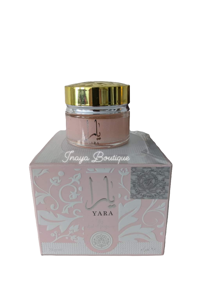 Crème parfumée Vaseline Yara Rose – 20 g • Hydratante & parfum orientale
