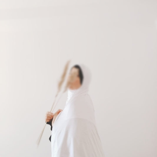 Hijab Jersey Premium Blanc