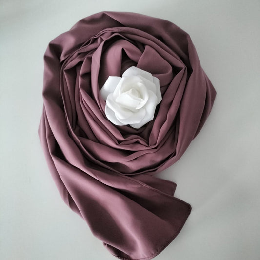Hijab en Soie de Médine Violet Clair