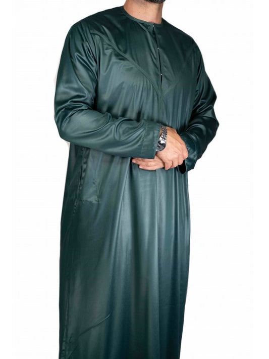 Qamis Emirati Vert Foncé