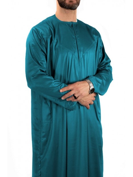 Qamis Vert Bleu